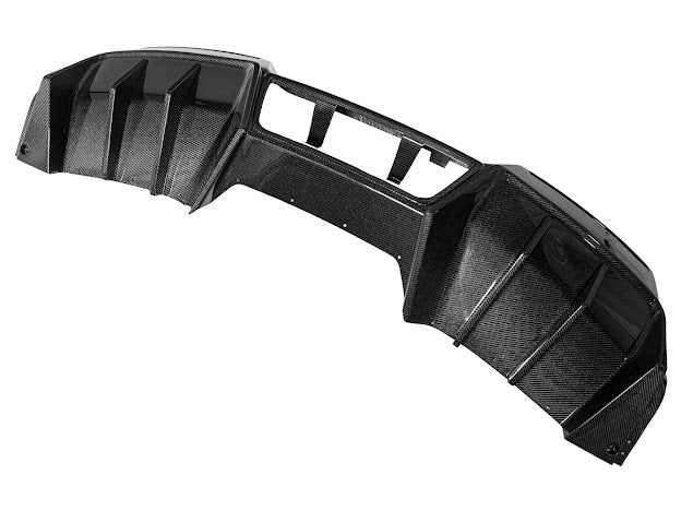 2014-2019 CORVETTE C7 GM FACTORY PACKAGE CARBON FIBER REAR BUMPER DIFFUSER